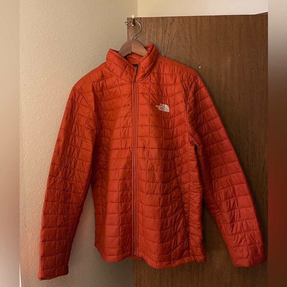 North Face Men’s Puffer Orange - Large